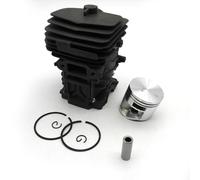 Kit de anillo de pistón cilíndrico de 44 mm compatible con Stihl MS251 MS 251 Motosierra Motor Herramienta de repuesto 1143 020 1207