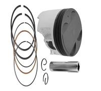 Kit de Anillo de pistón STD 100 de 83mm for Motocicleta Compatible con Suzuki AN400 Burgman Skywave 400 DL650 SV650 AN DL SV 650