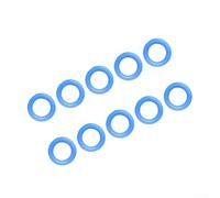 Kit de anillo O-For para máquina de café Breville serie 9, repuesto de sello de silicona para sonda de vapor y caldera BES920 BES900 BES980, juego de juntas azules y rojas para conector de manguera de