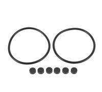 Kit de anillo tórico de adaptador de buje NAB, discos ABS de goma de primera calidad para adaptadores de grabadora de cinta de carrete a carrete Studer, mecanismo de bloqueo seguro (negro)