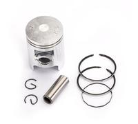 Kit de Anillos de pistón 13101-GW0-000 Compatible con Modelos de Scooter de 50 CC DIO Tact Cabina Julio Elite Scoopy Lead Jet 50 Piezas de Motor(39mm)