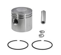 Kit de anillos de pistón de 44 mm compatible con Kawasaki TJ053E, TJ53E, HA053, Palmera BG520-KA, CG522U-KA, motor de cilindro, desbrozadora y recortadora.
