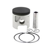 Kit de Anillos de pistón de Motor de Motocicleta de 56 mm a 57 mm Compatible con KDX125 KDX 125 Modelos 1990 1999(58.25mm)
