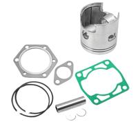 Kit de anillos de pistón Junta 72 mm Estándar 244 cc EC25-DS 2PG Motor 14997-G1 14554-G1 Compatible con carro de gasolina EZGO de 2 ciclos 1976-1988