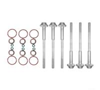 Kit de anillos de sellado de boquilla de inyector compatible con Porsche 970 971 92A 95B 2HA 2HB S1B S6B S7A S7B 7P5 7P6