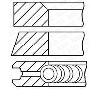 Kit de anillos del pistón 08-440800-00 GOETZE ENGINE para FORD MAZDA