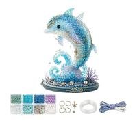 Kit de animales con cuentas 2026, tema subacuático, kit de bricolaje de animales con cuentas 3D, el manual de instrucciones detallado también hace que sea fácil de entender para los principiantes