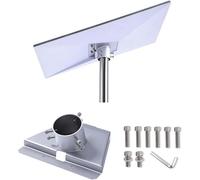 Kit de Antena de Internet Satelital Soporte para Starlink Mini Gen 3, el Kit de Montaje con Adaptador de Tubo para Starlink V3 y la Base de Montaje Fija para Starlink