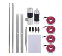 Kit de antena de onda corta, portátil para antena vertical GP TWO-PRO de 53 cm, longitud de almacenamiento de 1,3 kg, incluye pin de tierra y contrapesos para banda de 7-54 MHz