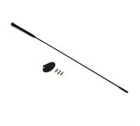 Kit de antena de techo negro más base para modelos Ford Focus hasta 2007 Am FM Radio Antena Set de repuesto con accesorios de montaje para mejorar la señal y un proceso de instalación simple