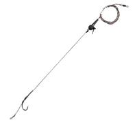 Kit de aparejo de pesca para el cabello, herramienta de cebos trenzados, herramienta de trenzas, gancho de púas, aparejos de pesca, gancho de aparejo de pesca, herramienta de aparejo de pelo fácil de