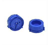 Kit de apertura de 1 par para adaptador de concentrador, base de plástico para grabadora de cinta de carrete a carrete, color azul.