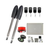 Kit de apertura de portones, Kit de abridor puerta batiente eléctrico automático 400KG, accionamiento brazo tracción, operador, actuador Motor, Control remoto múltiple opcional
