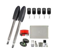 Kit de apertura de portones, Kit de abridor puerta batiente eléctrico automático 400KG, accionamiento brazo tracción, operador, actuador Motor, Control remoto múltiple opcional