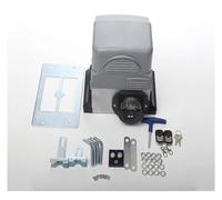 Kit de apertura de portones, Operador de Motor puerta corredera automática, 2000kg, 230V, con estante acero 6m, 2 mandos a distancia, 1 fotocélula, estroboscópico y botón
