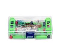 Kit de aprendizaje de circuito eléctrico para estudio científico, serie de experimentos de física paralela, herramientas, kits de electricidad