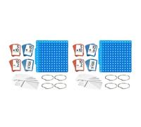 Kit de Aprendizaje de Matemáticas, Conjunto de Práctica Aritmética con Tarjetas y Tabla de Multiplicación de Silicona, Tarjetas Rápidas de Tabla de Multiplicar para Hogar o Escuela - 2 Piezas