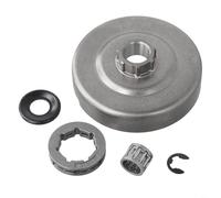 Kit de arandela de llanta de piñón de tambor de embrague 3/8 para motosierra Husqvarna362 /365/371 /372XP reemplaza 503932471