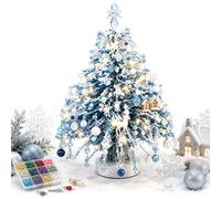 Kit de árbol de Navidad con Abalorios para Hacer tú Mismo, Mini árbol de Navidad Artesanal con Abalorios para Escritorio, decoración de Mesa, Proyecto Relajante, Regalo navideño (E#)