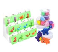 Kit De Arcilla Seca Al Aire - Kit De Escultura De Arcilla Creativa Para Mascotas/postre/dinosaurio | Modelado Versátil Cliay Kait | Kits De Masilla De Espuma Que Rebotan En Artesanía Para Niños, Arte