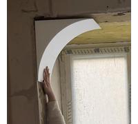 Kit de arco de espuma para puerta, moldura precurvada para una fácil instalación en interiores, elegante solución de decoración del hogar para pasillos y espacios de vida