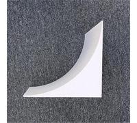 Kit de Arco para Puerta, 2 Piezas de Kit de Arco de Espuma pintable para Puerta - Formas semicirculares precurvadas (15-55 cm) para una fácil decoración de Interiores DIY, Boda