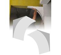Kit de Arco para Puerta, 2 Piezas. Kit de Arco Redondeado para Puerta: Panel de Pared precurvado con Parte Superior semicircular para una decoración Interior Elegante, renov