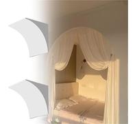 Kit de Arco para Puerta, Paquete de 2 Arcos Redondos pintables para Puertas, Formas semicirculares precurvadas para una fácil instalación en Aberturas Interiores, Disponible en tamaños de 13
