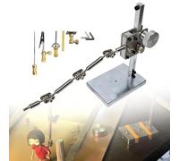 Kit de Armadura for animación Stop Motion, Sistema de Rigging Completo for animación | Carga máxima 100g-180g, Brazo de Acero Inoxidable de 25cm, Kit de Armadura DIY con 5 Conectores(26cm)