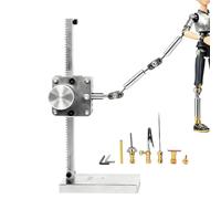 Kit de Armadura for Stop Motion con Brazo de Acero Inoxidable de 25 cm, 5 Conectores y Soporte Macro for vídeos de animación Stop Motion. Soporta Cargas de 150 a 300 g.(16cm)