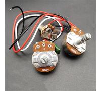 Kit de arnés de cableado de bajo, macetas precableadas de 250 K 1V1T para guitarra baja PB, juego de actualización electrónica