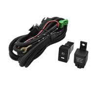 Kit de arnés de cableado de luz antiniebla H11 con interruptor LED y relé. Compatible con Honda. Compatible con Ford. Universal Automotive.