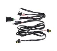 Kit de arnés de cableado de luz antiniebla H11 H8 H9 Conector 12V 40A Interruptor de relé para Toyota Road para camión Instalación de barra de luz de trabajo LED