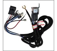 Kit de arnés de cableado de relé de 12 V para coche y motocicleta - Bobina de alambre de cobre, carcasa transparente, instalación y juego, compatible
