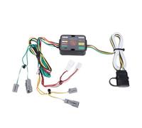 Kit de Arnés de Cableado de Remolque de 4 Pines Arnés de Cableado de Enganche de Remolque de Metal ABS con Conector Plano de 4 Vías Kit de de Luz de Plug and Play para SE 2015 2020