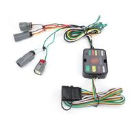 Kit de Arnés de Cableado de Remolque de 4 Pines, Kit de Arnés de Cableado de Enganche de Remolque ABS de Metal con 56462 118836, sin Empalme, Enciende Luces de, para Bronco Sport 2021-2025