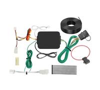 Kit de arnés de cableado para remolque 56434 compatible con Toyota RAV4 2019-2024, Plug & Play con conector en T plano de 4 vías de 12 V, compatible con Toyota RAV4 Prime 2021-2024