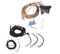 Kit de arnés de cables de fusible Universal de 8 circuitos de 12V, apto para vehículos, Hot Rod Street Rat