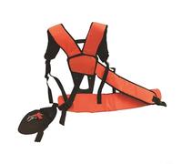 Kit de arnés de hombro para cortadora de cuerdas, cortador de cepillo, motosierra, construido con lona de nailon reforzado y diseñado para soporte del operador
