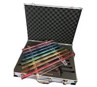 Kit De Arpa De Cristal, Instrumento Musical De Curación Perfecta Con Maletín De Aluminio, For Terapia De Sonido, Equilibrio De Chakras Corporales Y Ajuste Del Estado Emocional(432HZ)