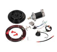 Kit de Arranque eléctrico fueraborda Apto for F20 F20CEL CMHL 4T 20HP 362CC Motor de Arranque Cable del Volante Interruptor Bobina DE Carga