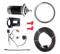Kit de Arranque eléctrico para Motores fueraborda Suzuki DT30 de 30 CV y 2 Tiempos Relé Cable y rectificador para Motores de Motocicleta.