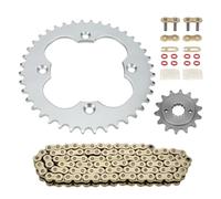 Kit de arrastre 96L X-Ring Cadena, Piñón, Corona para Suzuki LT-Z400 QuadSport Z 400 LT-Z400Z 2009 2012-2014 27600-43B20-096