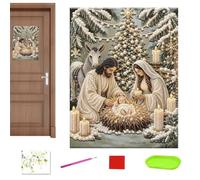 Kit De Arte Con Perlas Del Belén Creación Interactiva Religiosa Con Útiles