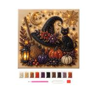 Kit De Arte Con Perlas Halloween Manualidades Espeluznantes Para