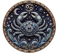 Kit de arte de perlas con 12 signos del zodiaco, temática de constelación redonda, obra de arte con cuentas, juego de manualidades de astrología hecho a mano, regalo de horóscopo para decoración de