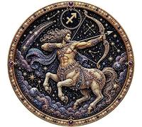Kit de arte de perlas con 12 signos del zodiaco, temática de constelación redonda, obra de arte con cuentas, hecho a mano, astrología, decoración de pared, regalo de horóscopo para decoración de pared