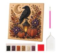 Kit De Arte DIY Con Perlas Para Halloween Cuadros De Pared Hechos A Mano