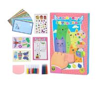 Kit De Arte Para Estrujar Arcoíris,Actividad Creativa | Kit De Pintura Infantil - para Niños y Niñas Desarrollo Aula Escuela Cumpleaños Vacaciones
