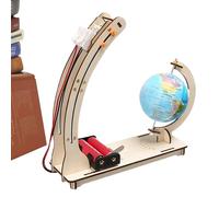 Kit de artesanía para niños genéricos - Wood 9-32,3 cm | Satellite Model Maker Hand Craft Construction Set | DIY Project Toys for Children Teenagers Girls Boys Educational STEM Play